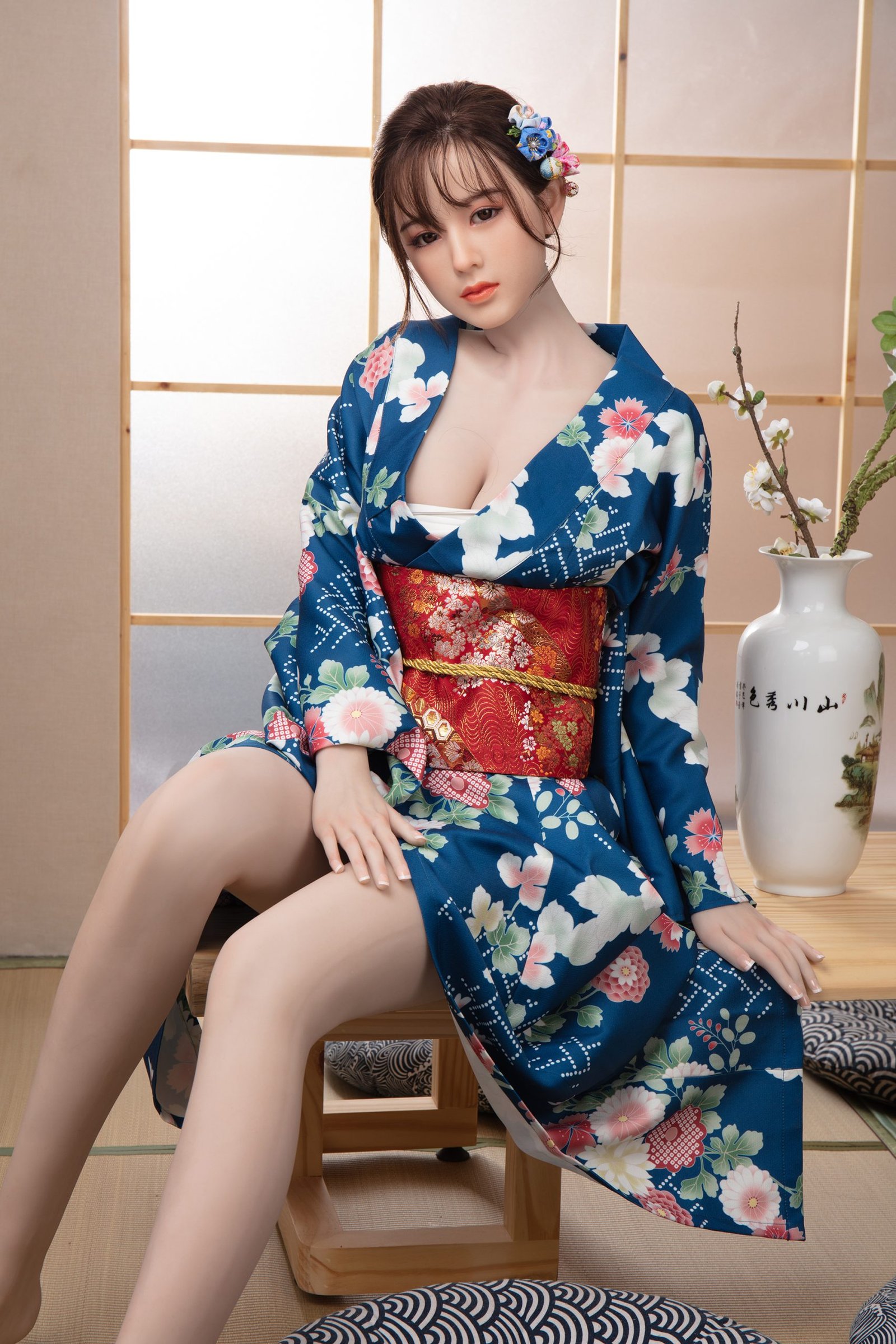 Haruki - 160 cm muñeca con cabeza de silicona y cuerpo TPE - Personalizable