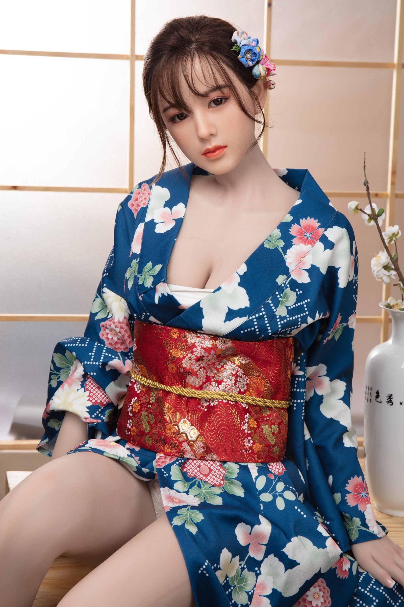 Haruki - 160 cm muñeca con cabeza de silicona y cuerpo TPE - Personalizable