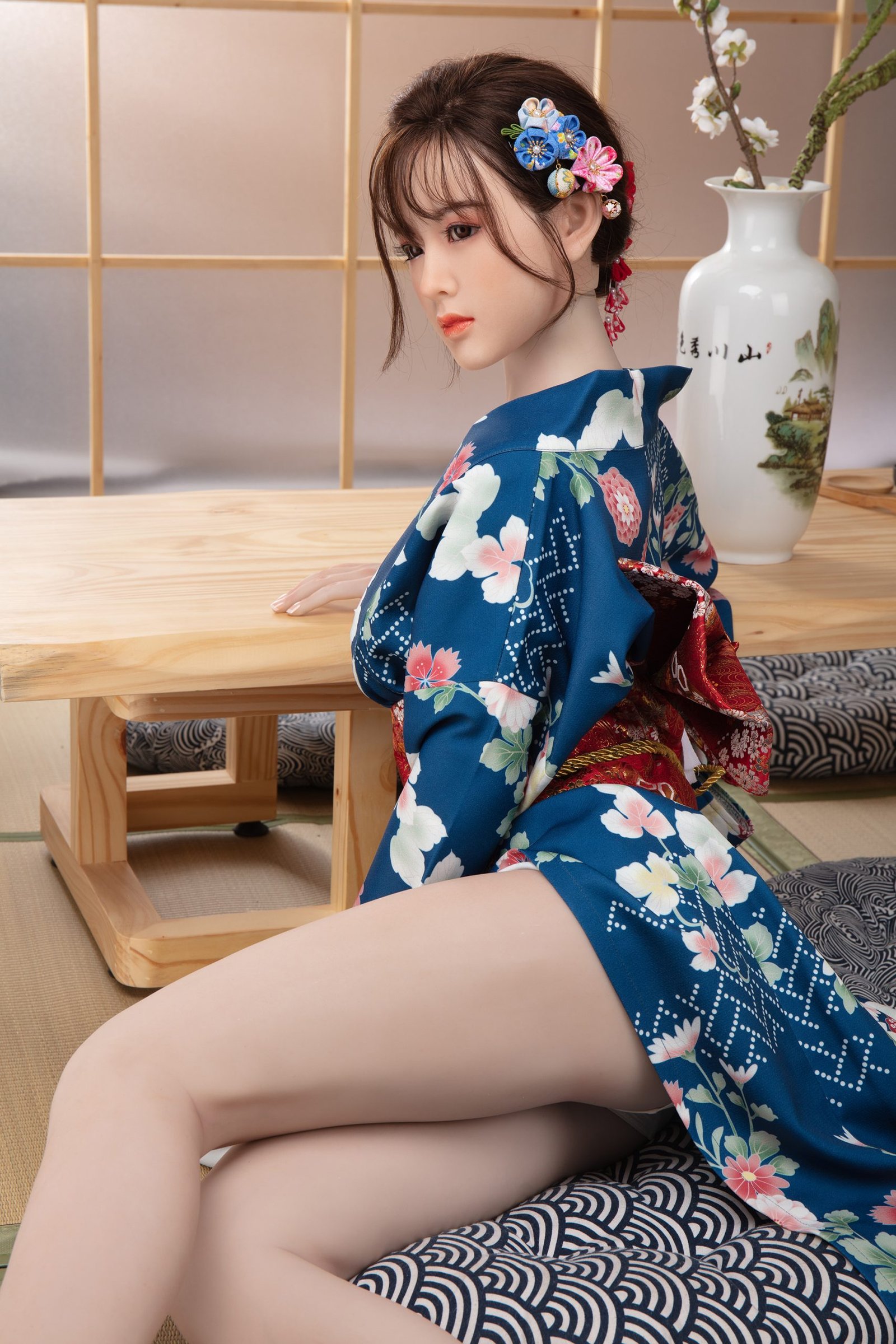 Haruki - 160 cm muñeca con cabeza de silicona y cuerpo TPE - Personalizable