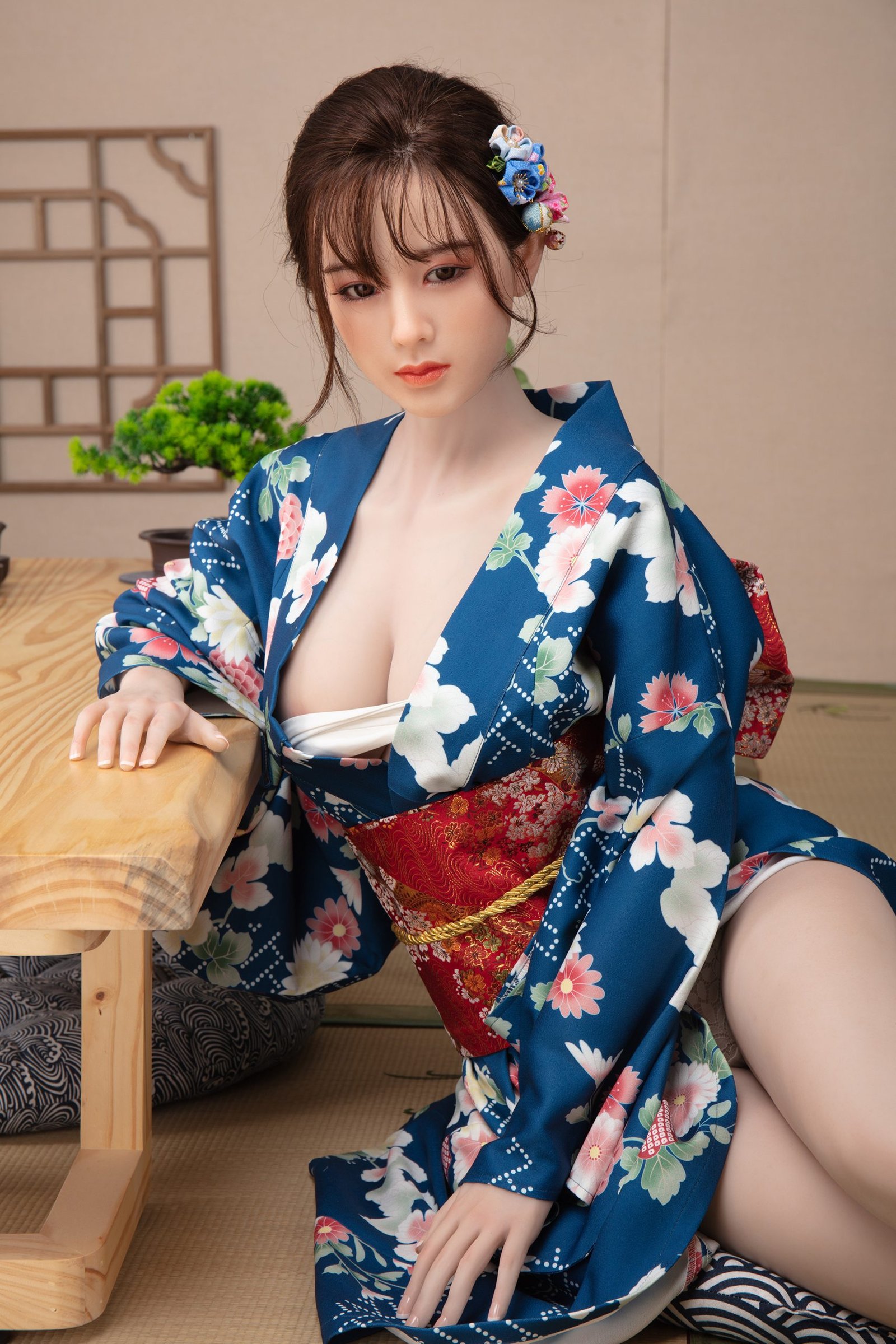 Haruki - 160 cm muñeca con cabeza de silicona y cuerpo TPE - Personalizable