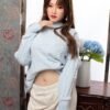 Emiko - 160 cm muñeca con cabeza de silicona y cuerpo TPE - Personalizable
