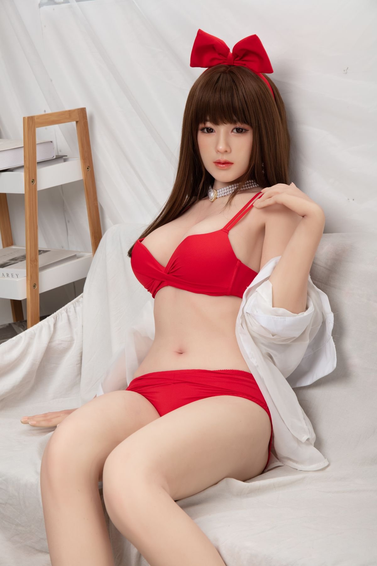 Ayami - 160 cm muñeca con cabeza de silicona y cuerpo TPE - Personalizable