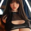 Torsión de estilo anime de 80 cm con cabello castaño - Muñeca de masturbación en TPE realista