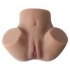 A4 TPE Brun mediano, glúteo alto con capacidades vaginales y anales
