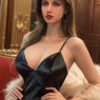 Muñeca Torse de Masturbación en TPE Verdadero con una Cabeza de Cabello Rubio de 80 cm