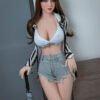 Eloisa - 160 cm muñeca con cabeza de silicona y cuerpo TPE - Stock UE