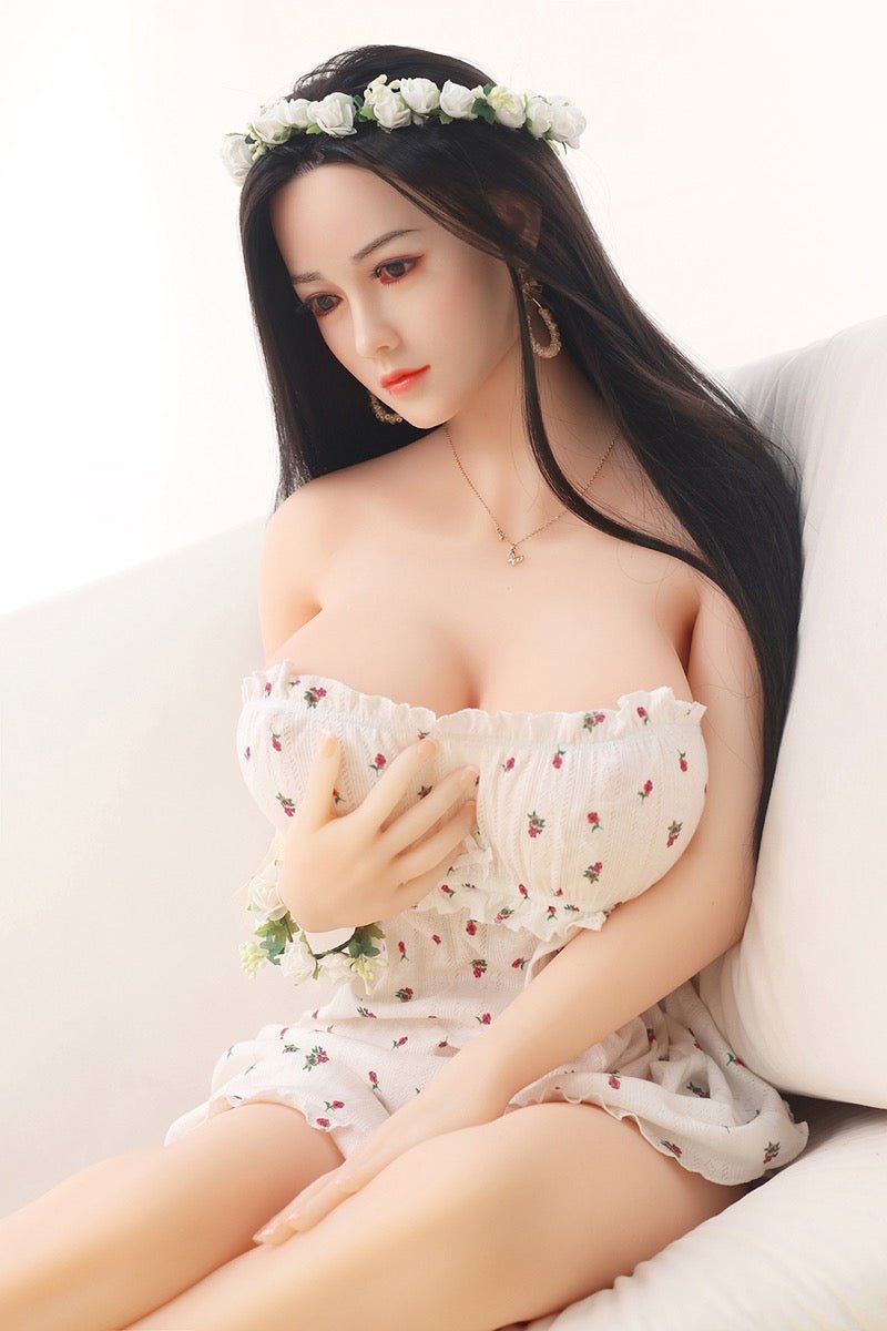Carina - 158 cm muñeca con cabeza de silicona y cuerpo TPE