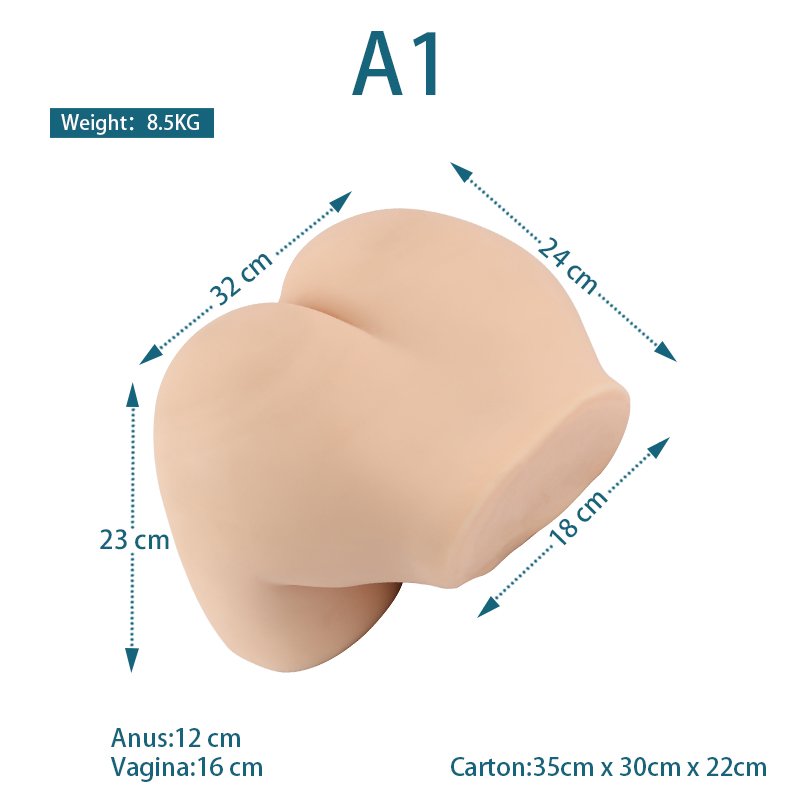 A1 TPE Postre a la Piel Claire con Capacidades Vaginales y Anales