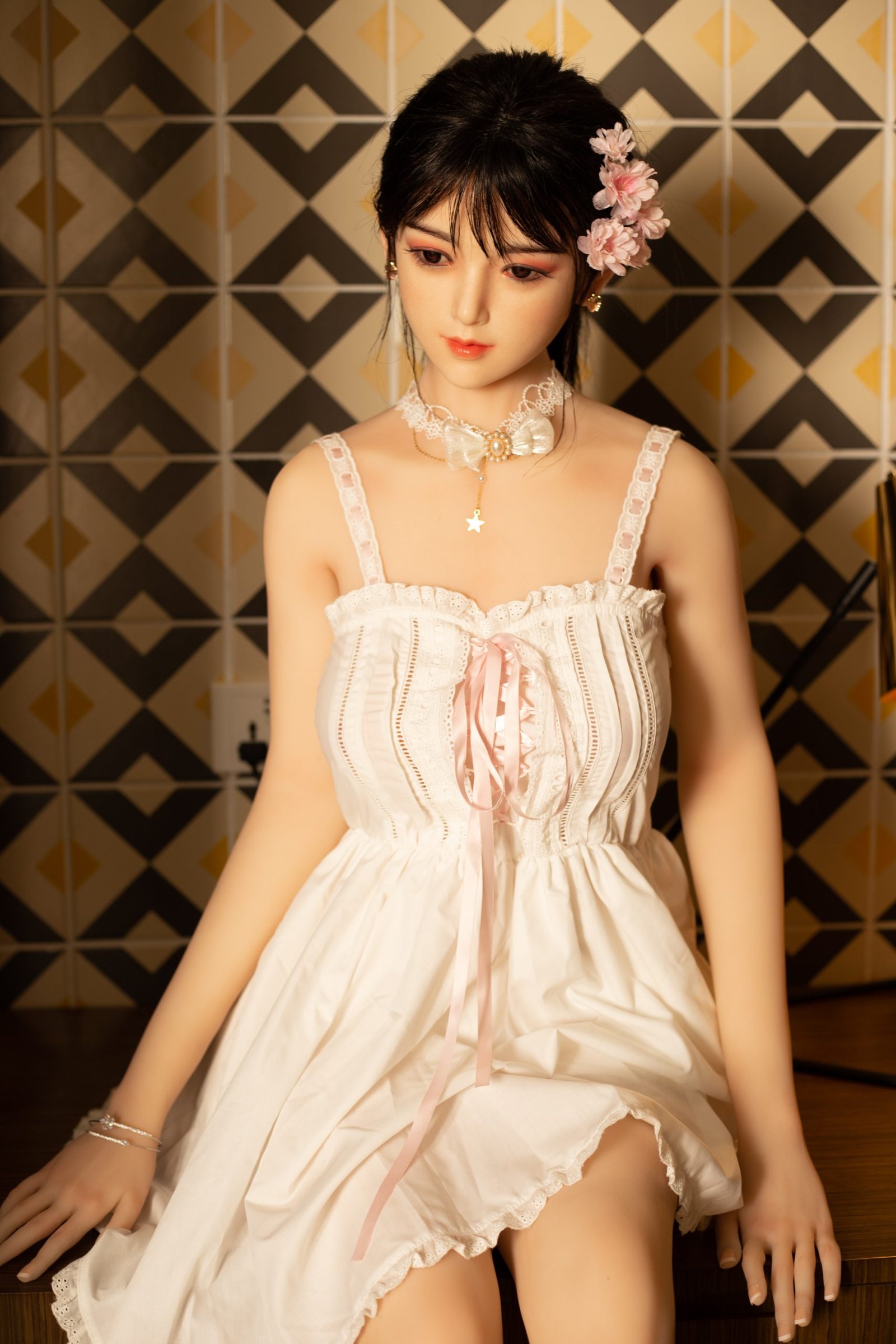 Maimi - 150 cm muñeca con cabeza de silicona y cuerpo TPE - Personalizable