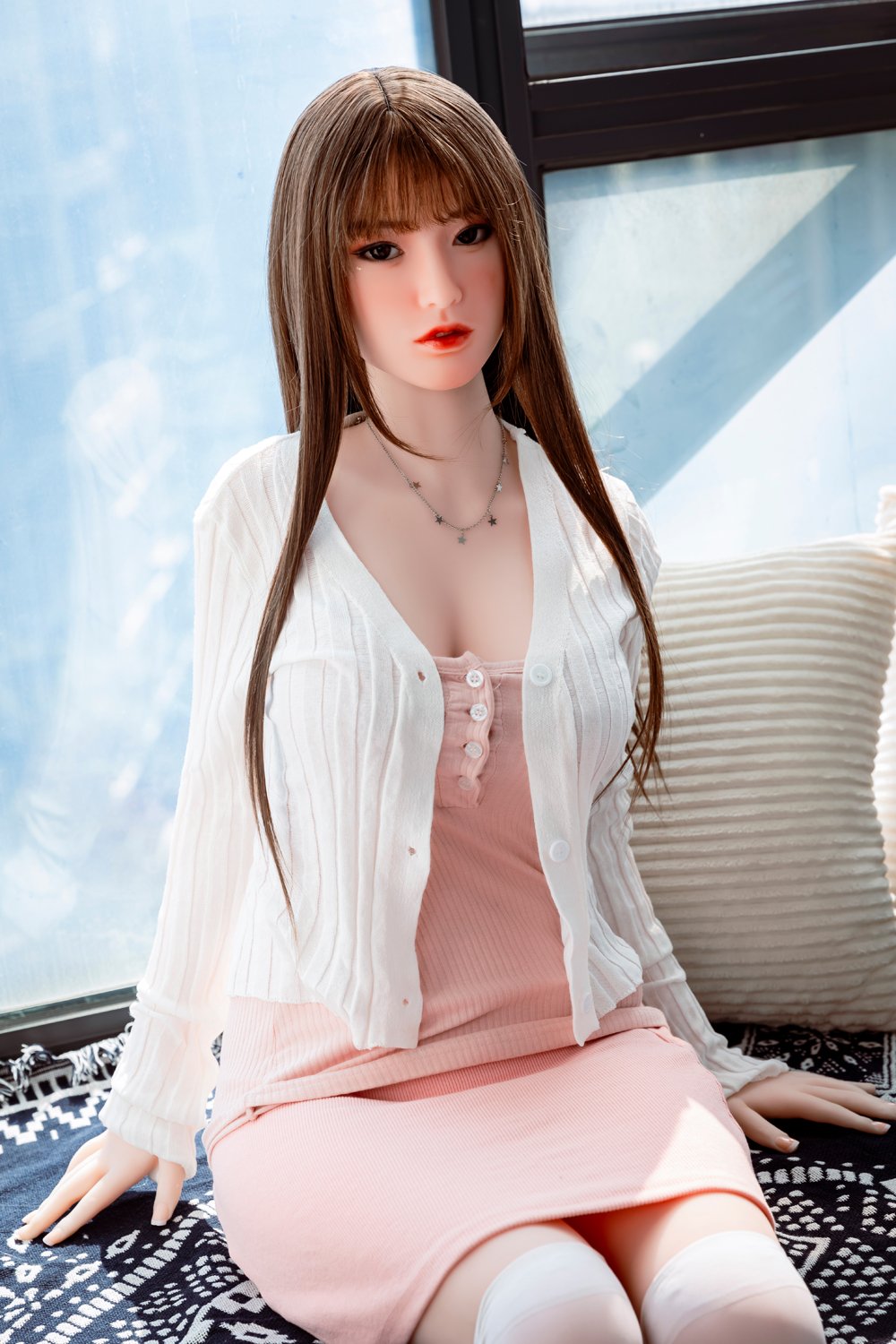 Devona - 160 cm muñeca sexual de silicona - Stock UE