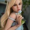 Loye - 148 cm muñeca con cabeza de silicona y cuerpo TPE, mandíbula móvil ROS - Personalizable