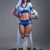 Ami - 152 cm muñeca con cabeza de silicona y cuerpo TPE, mandíbula móvil ROS