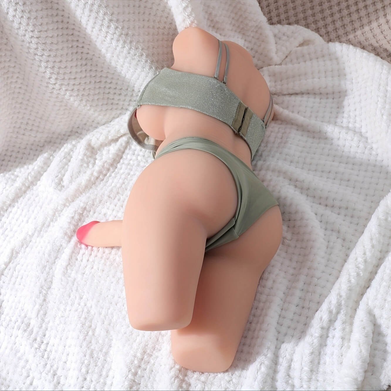 Torse Sexual Shemale Ultra-Realista en TPE, 55CM - Capacidades Vaginal y Anal