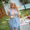 Clavette - 160 cm muñeca sexual de silicona, mandíbula móvil ROS - Personalizable