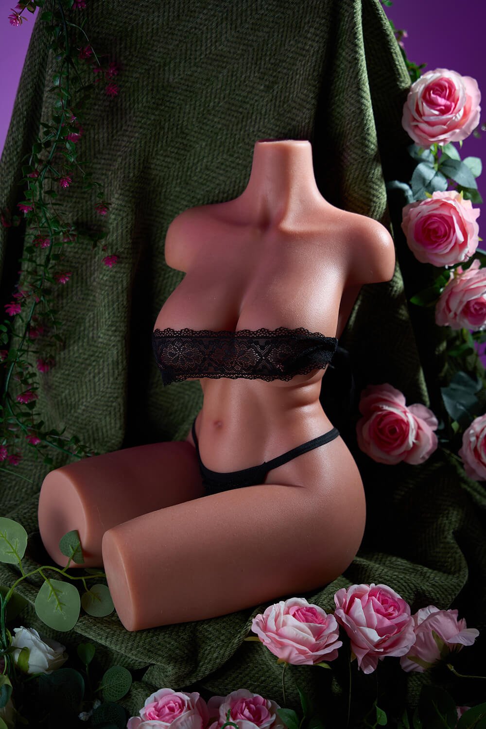 Busto Sexual Plein Silicone 60cm - Modelo Ultra-Léger 8.4kg & Micro Tamaño 39cm