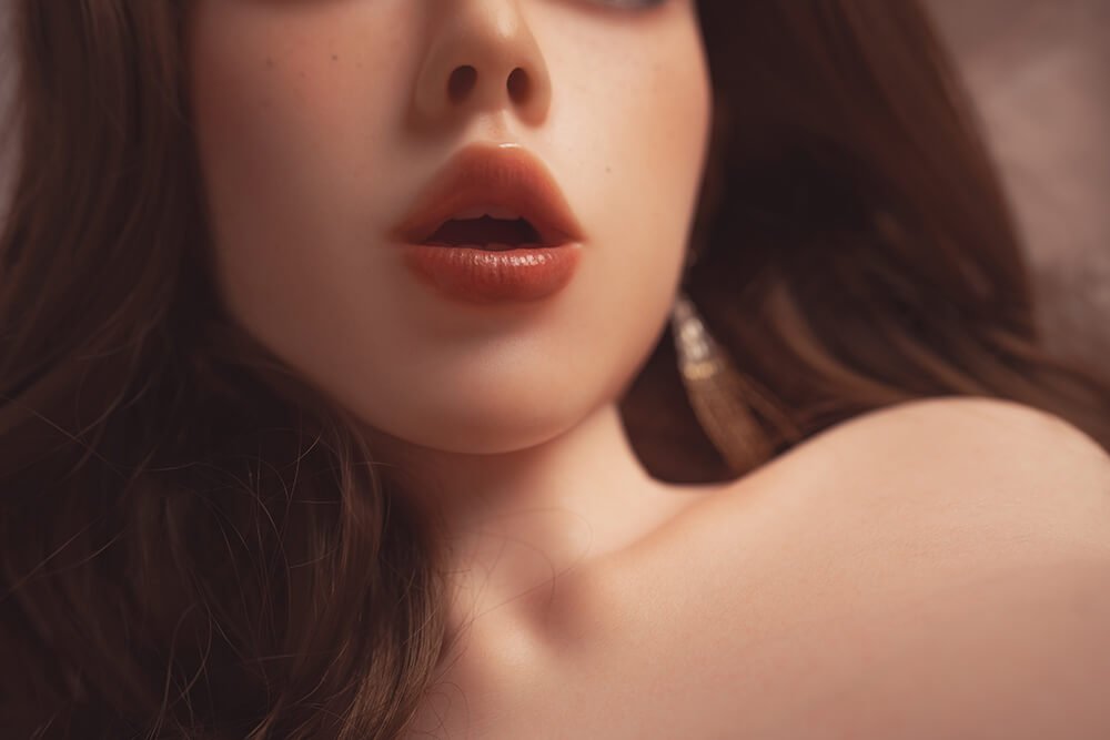 Torso sexual de silicona integral de 80 cm – Cabeza con mandíbula ROS móvil y caderas pronunciadas