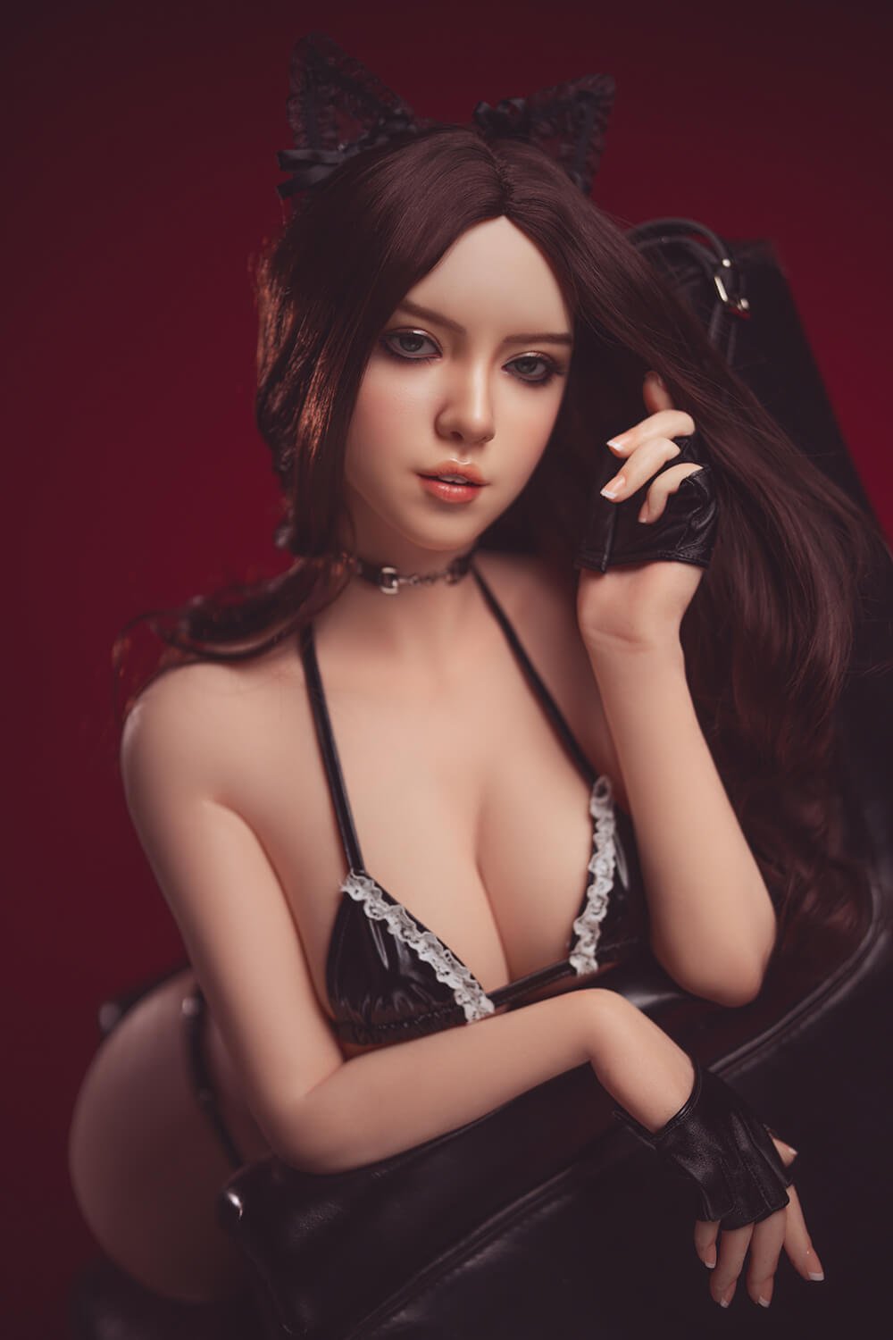 Busto Sexual Plein Silicone 60cm - Brazos Articulados & Doble Canal Realista