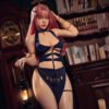 Gervin - 164 cm muñeca sexual de silicona, mandíbula móvil ROS - Personalizable