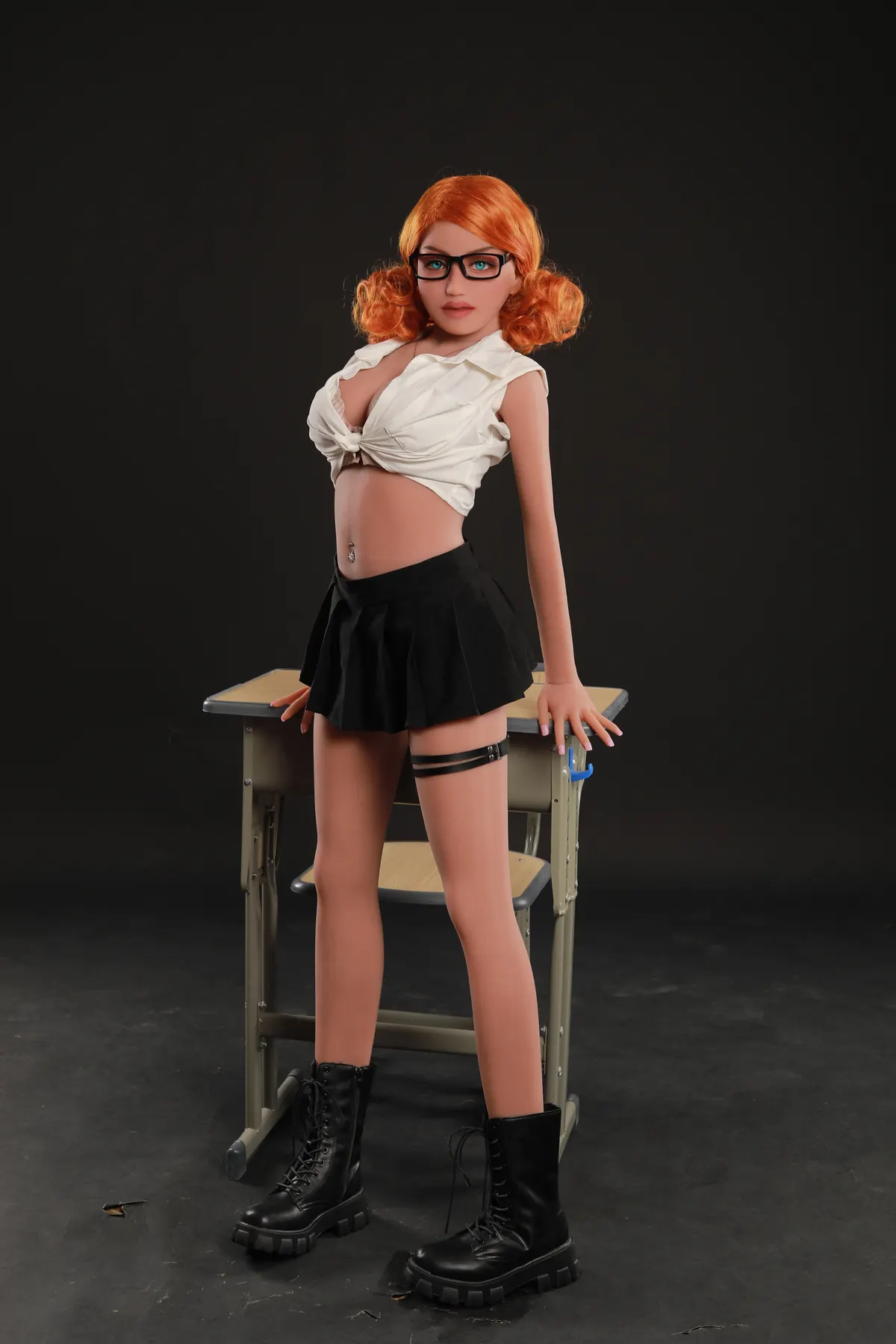 Léocadie Hautecœur - 158 cm muñeca sexual de TPE - Personalizable