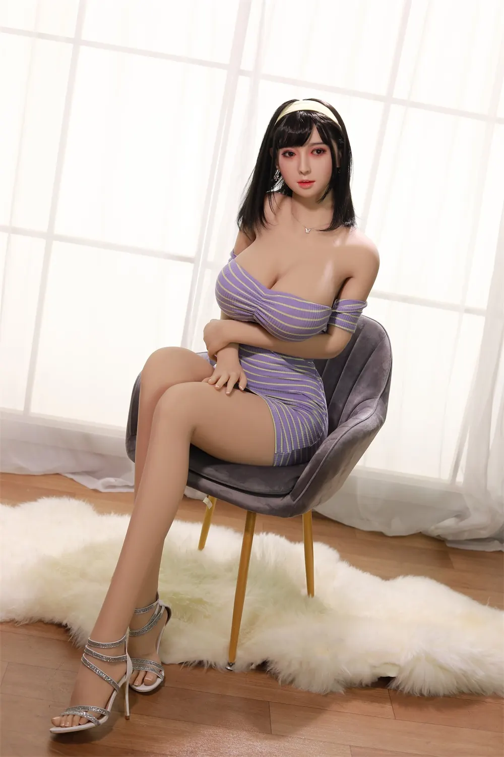 Aliénor Kermeur - 168 cm muñeca sexual de silicona - Personalizable