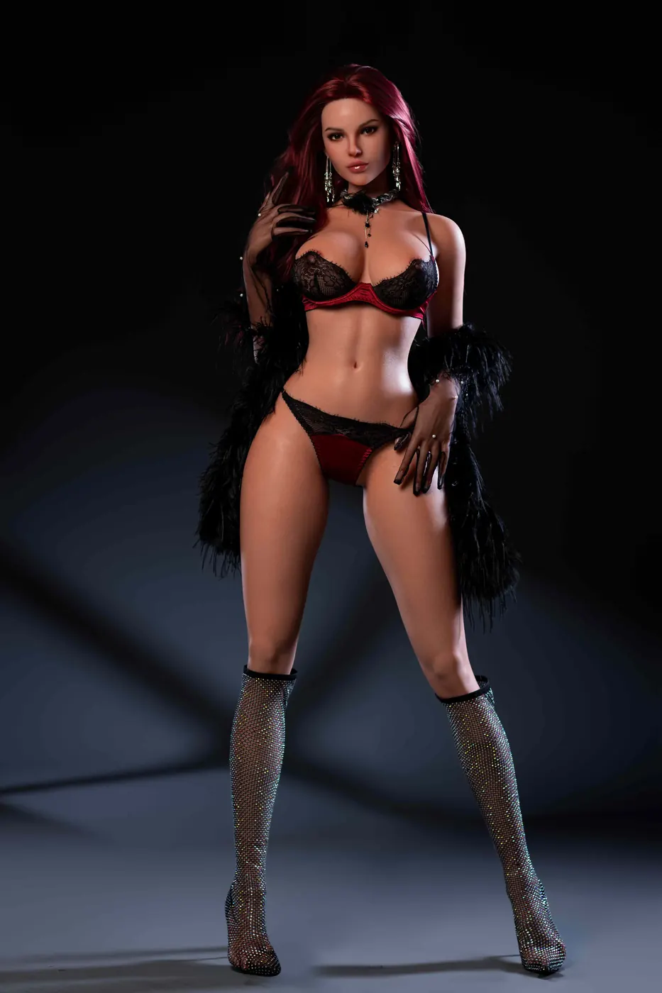 Honorine Delorme - 169 cm muñeca sexual de silicona - Personalizable