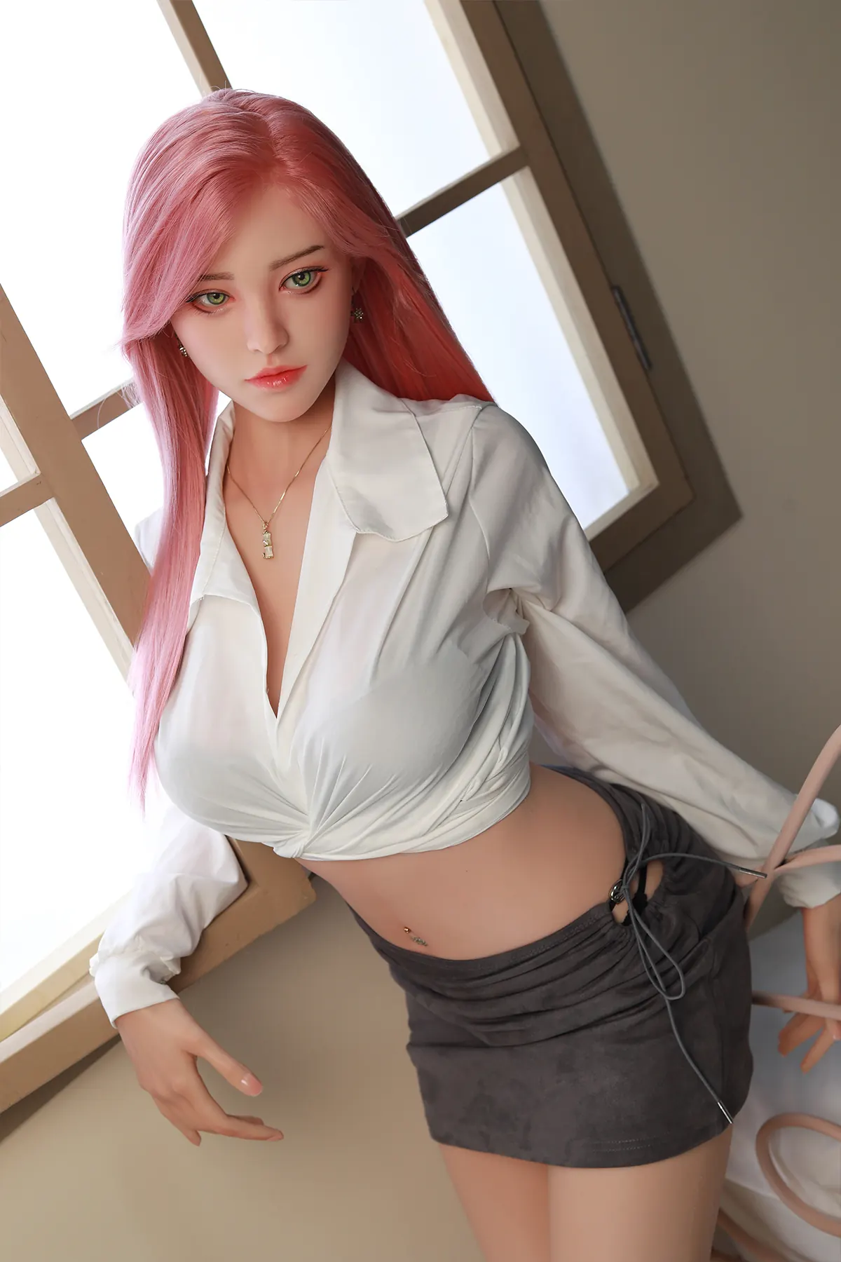 Kenza Maurel - 168 cm muñeca sexual de silicona - Personalizable