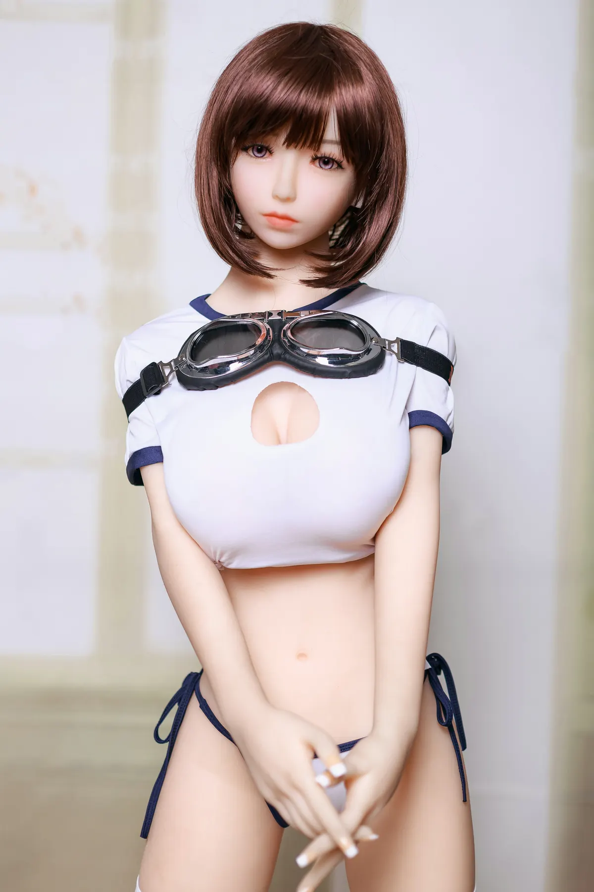 Blanche - 158 cm AiBei muñeca sexual de TPE - Personalizable