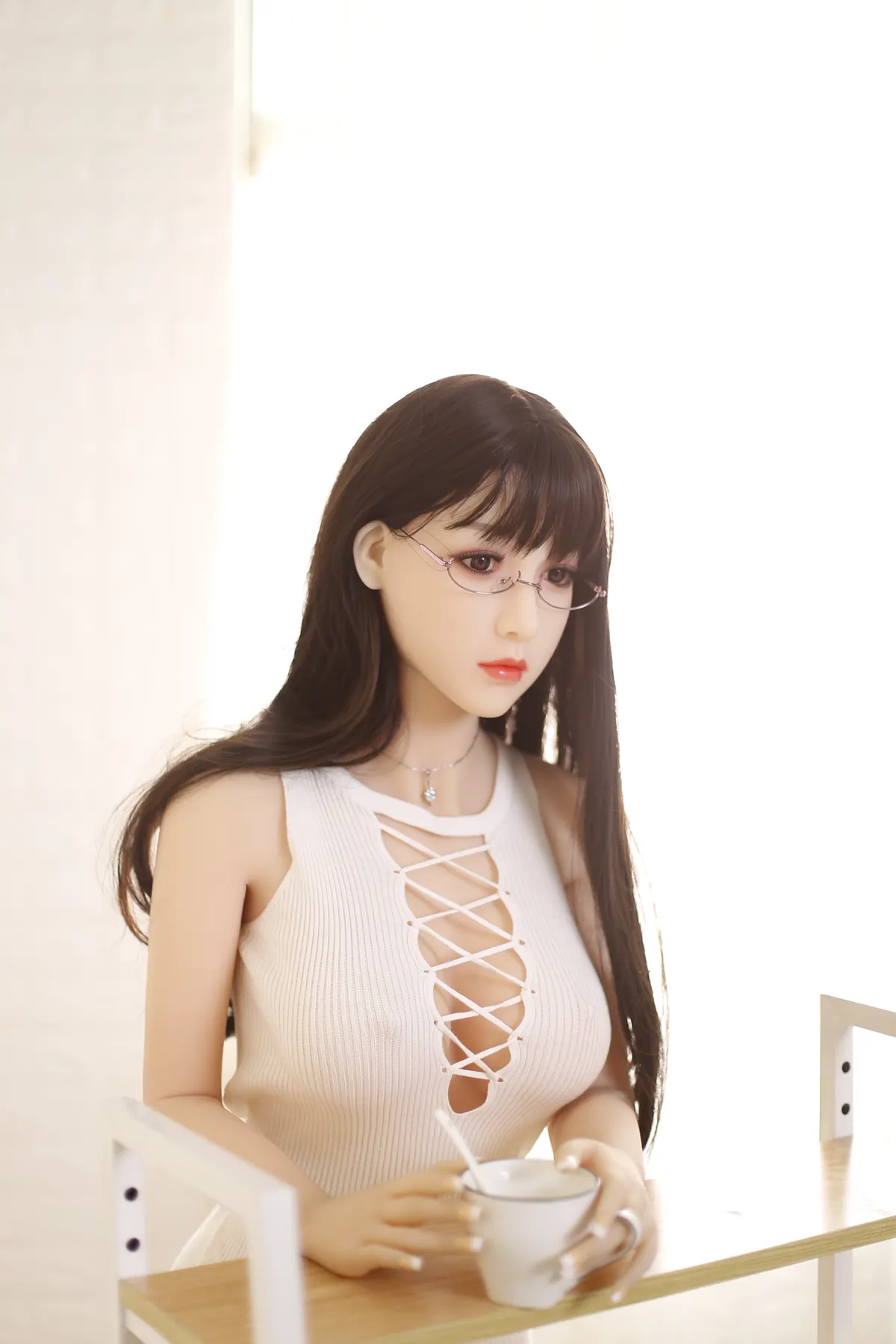 Tiphaine - 165 cm AiBei muñeca sexual de TPE - Personalizable
