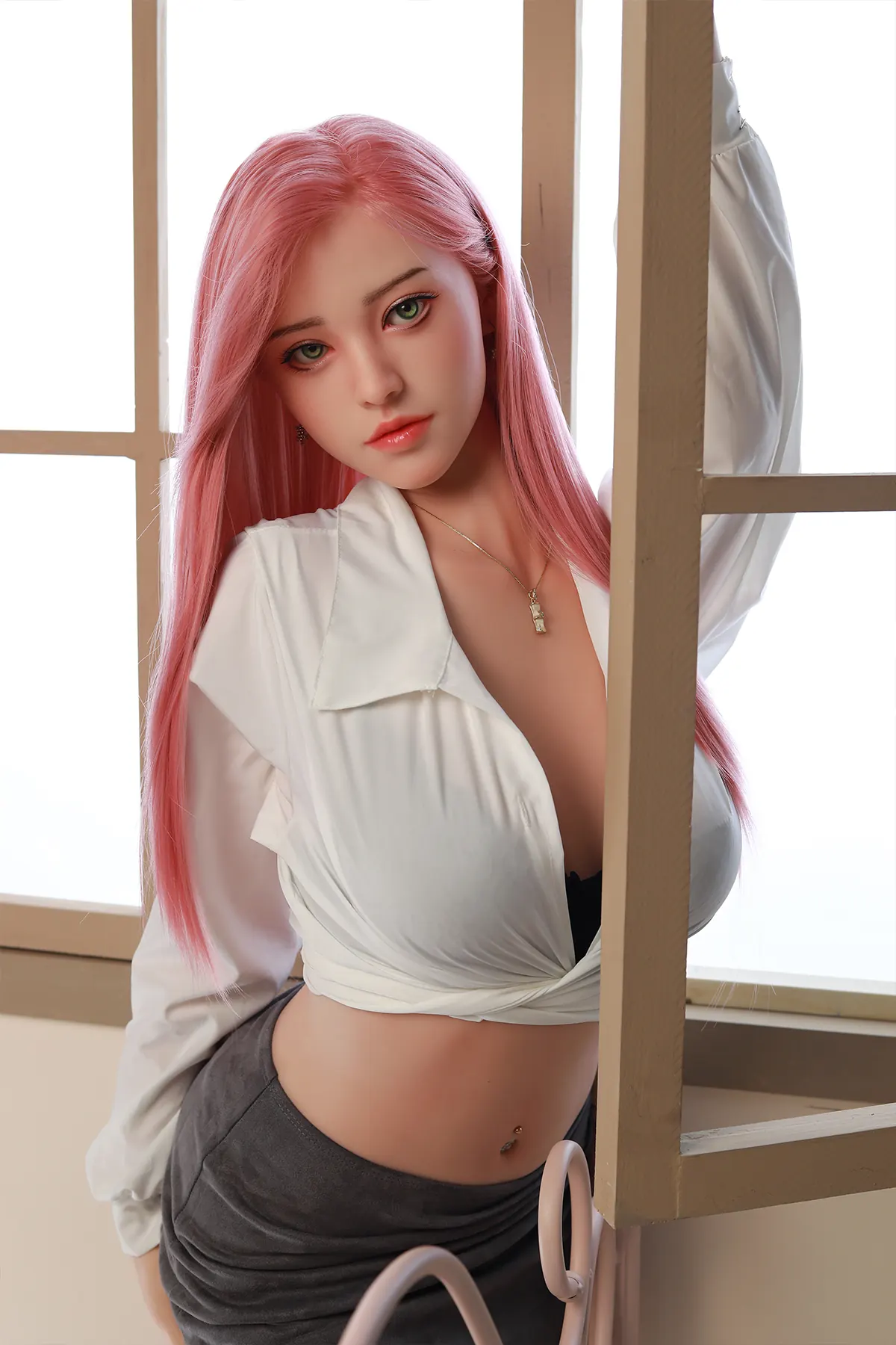 Kenza Maurel - 168 cm muñeca sexual de silicona - Personalizable