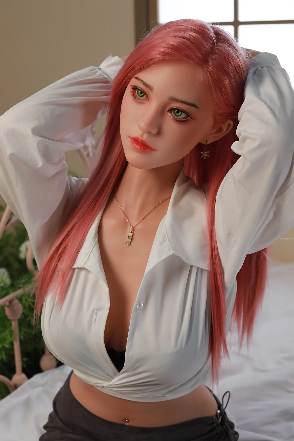 Kenza Maurel - 168 cm muñeca sexual de silicona - Personalizable