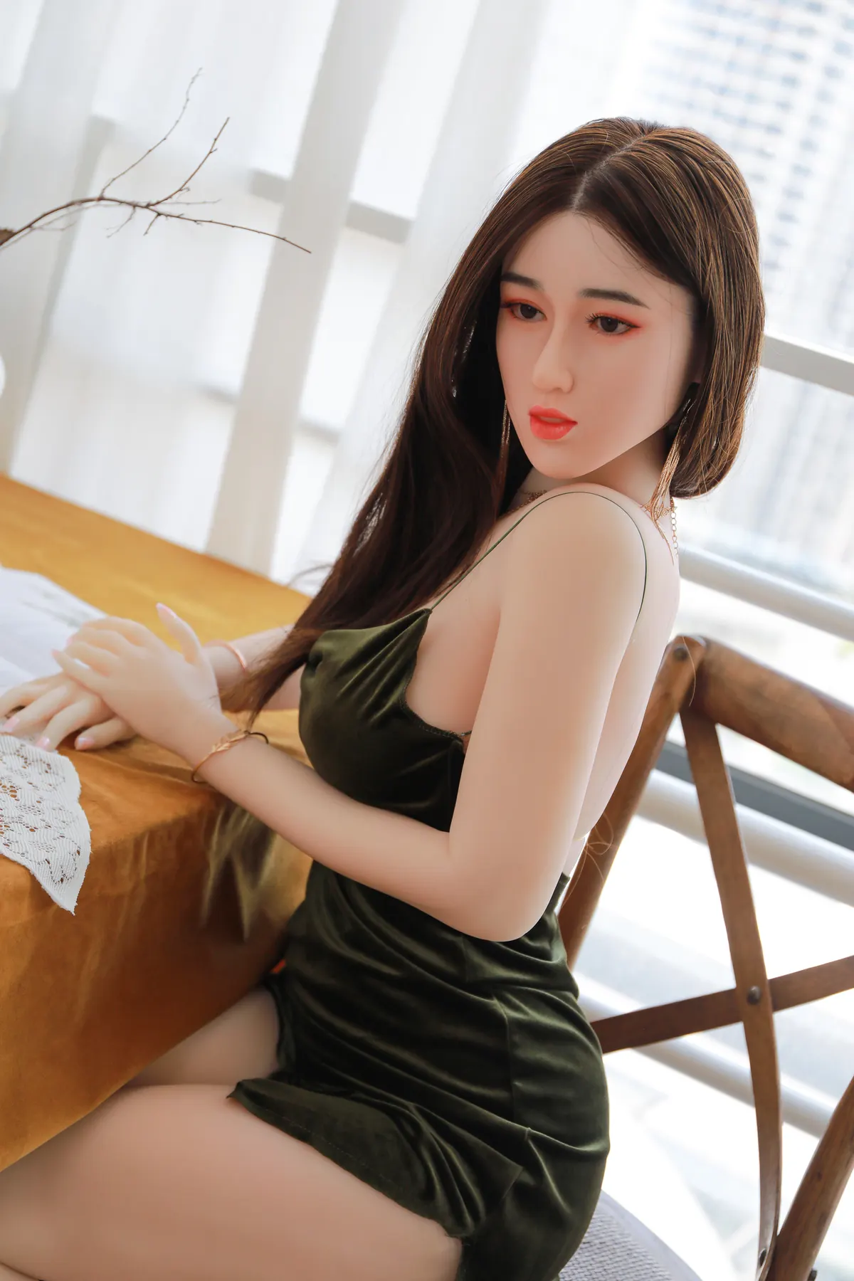 Thaïs Aubépine - 165 cm muñeca sexual de silicona - Personalizable