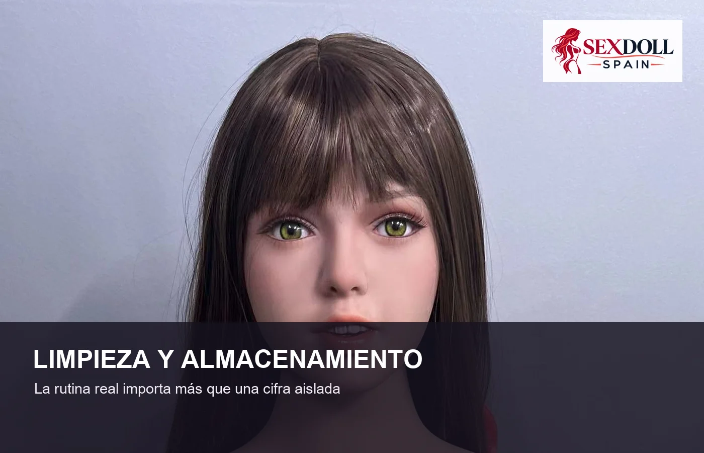 Referencia visual para planificar la limpieza y el almacenamiento de un torso sexual