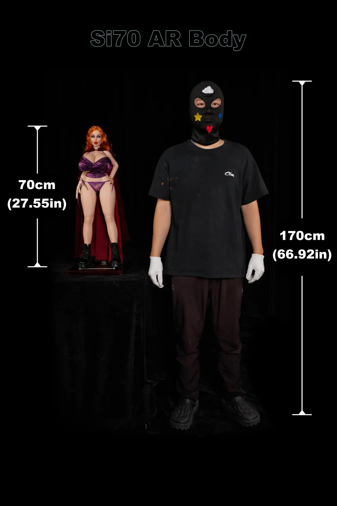 Si70cm AR Diana size reference 1
