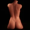 Busto ULW 661 negro sin cabeza