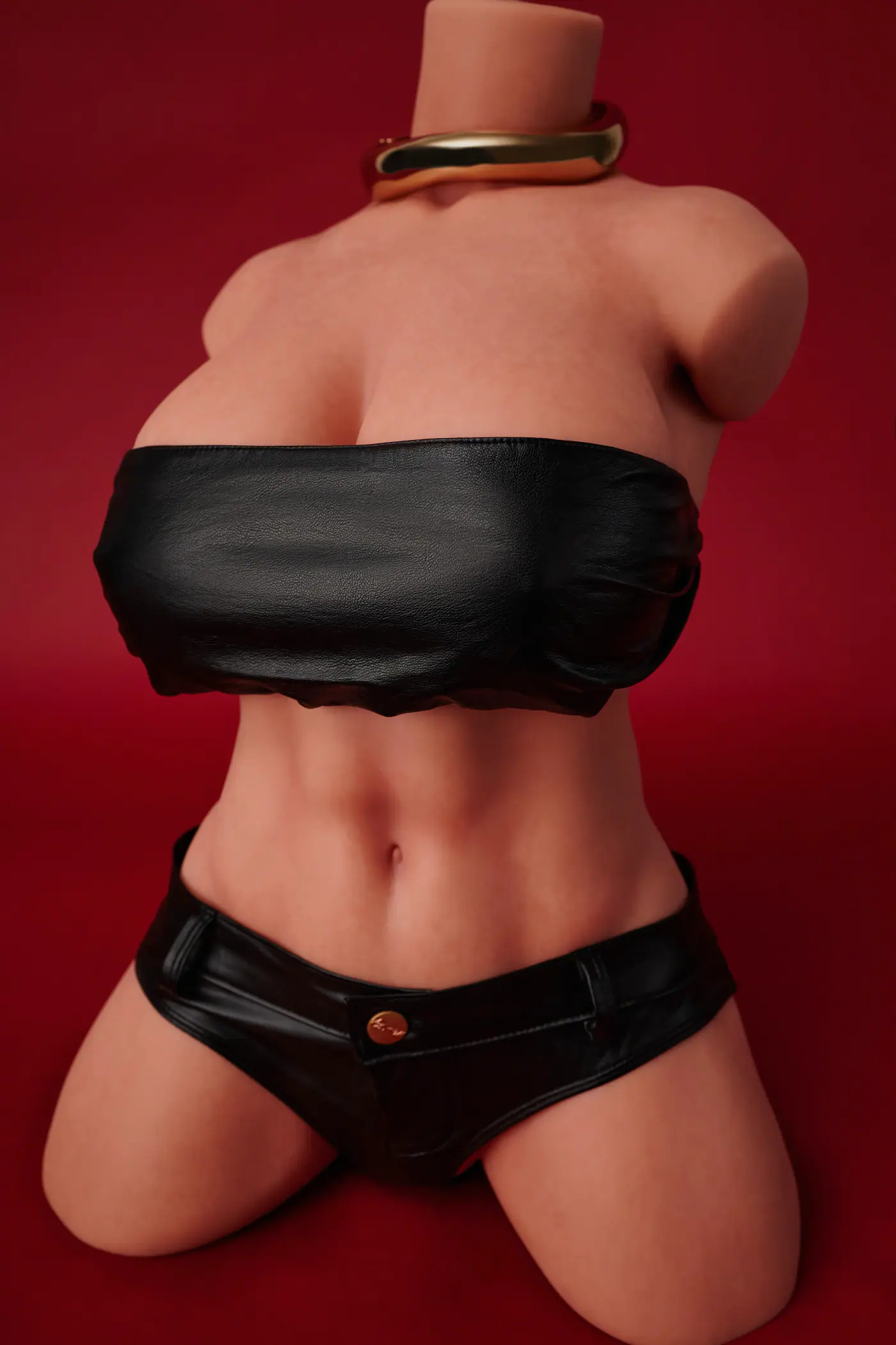 Busto ULW 663 negro sin cabeza