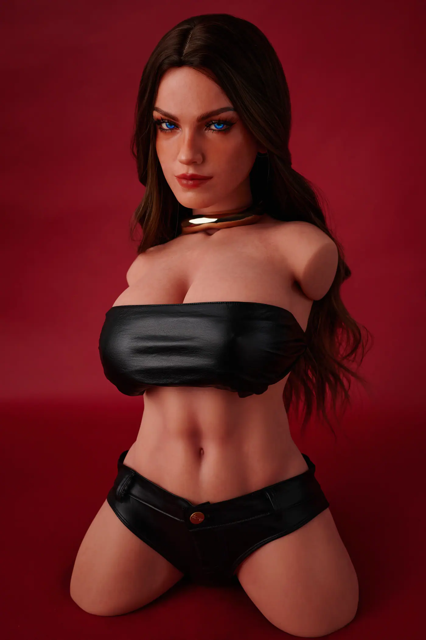 Emma noir - muñeca sexual de silicona