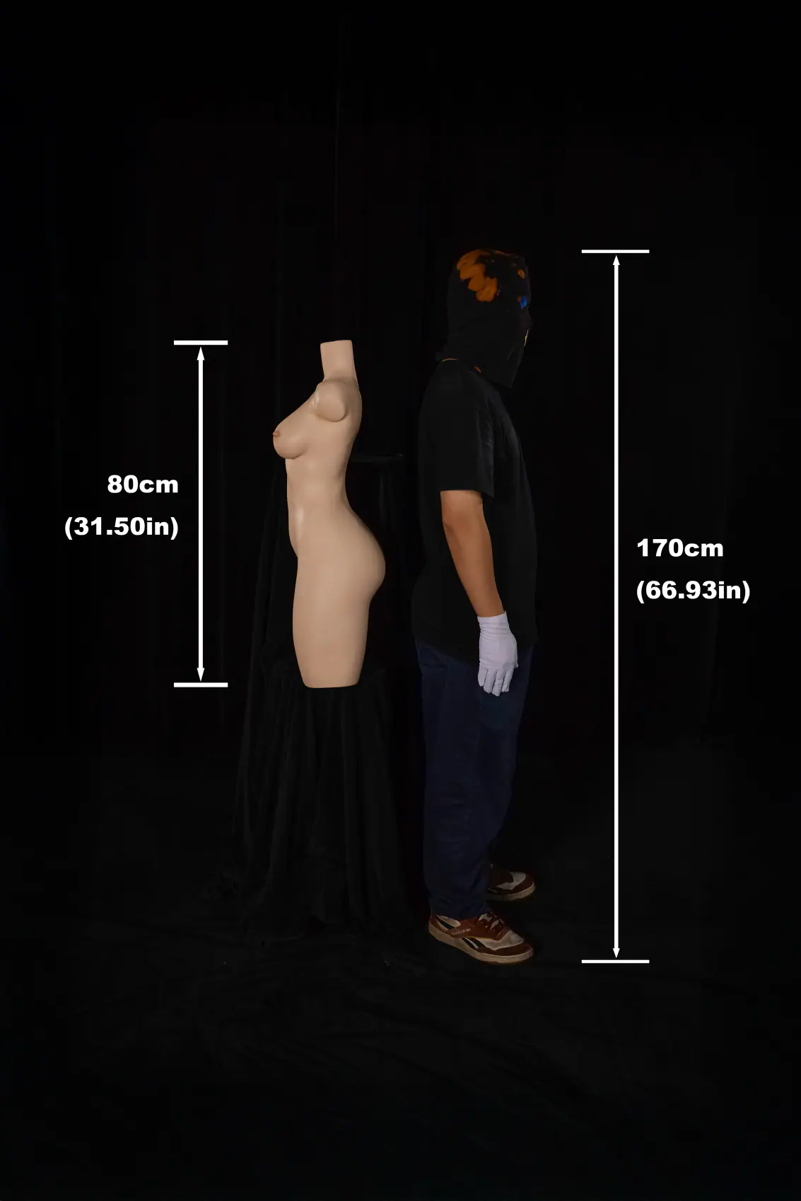 Buste ULW 882 naturel sans tête 1