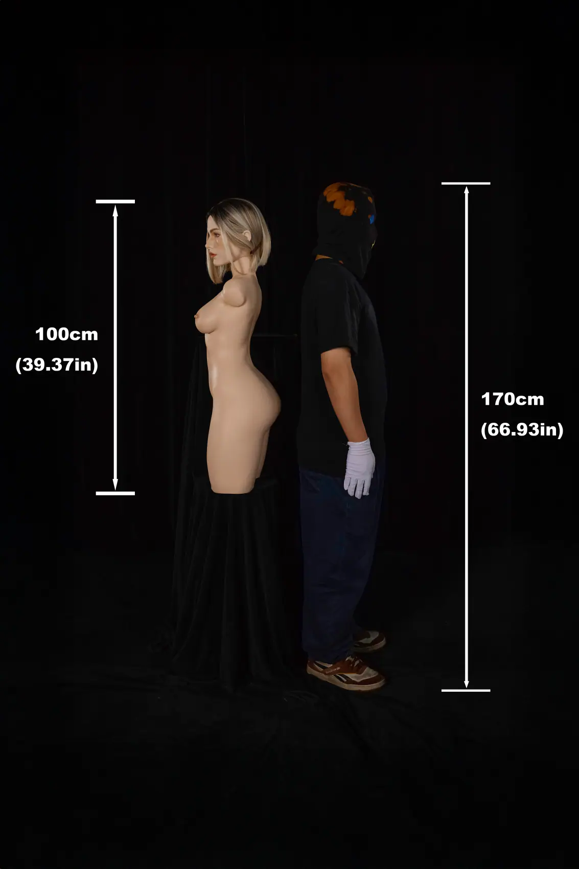 Eydis naturel - Buste ULW 882 avec tête 2