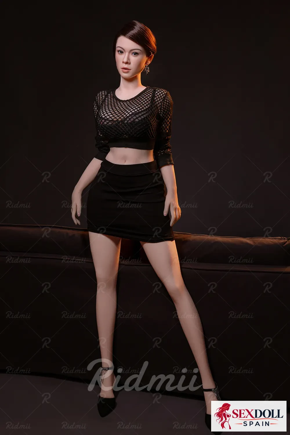 Aidra - 158 cm RIDMII muñeca sexual de TPE, con IA - Personalizable