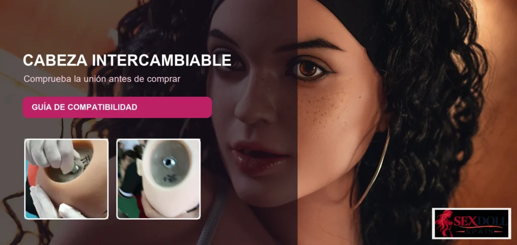 Guía para comprobar la compatibilidad de una cabeza intercambiable de muñeca sexual